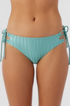 Women O’Neill Skimpy|Bikini Bottoms<MIZI METALLIC RIB JENSEN SKIMPY BOTTOMS