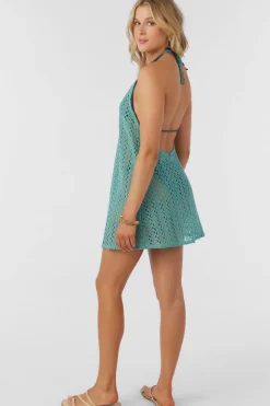 Women O’Neill Cover-Ups|Dresses<MONA MINI CROCHET LACE COVER-UP DRESS