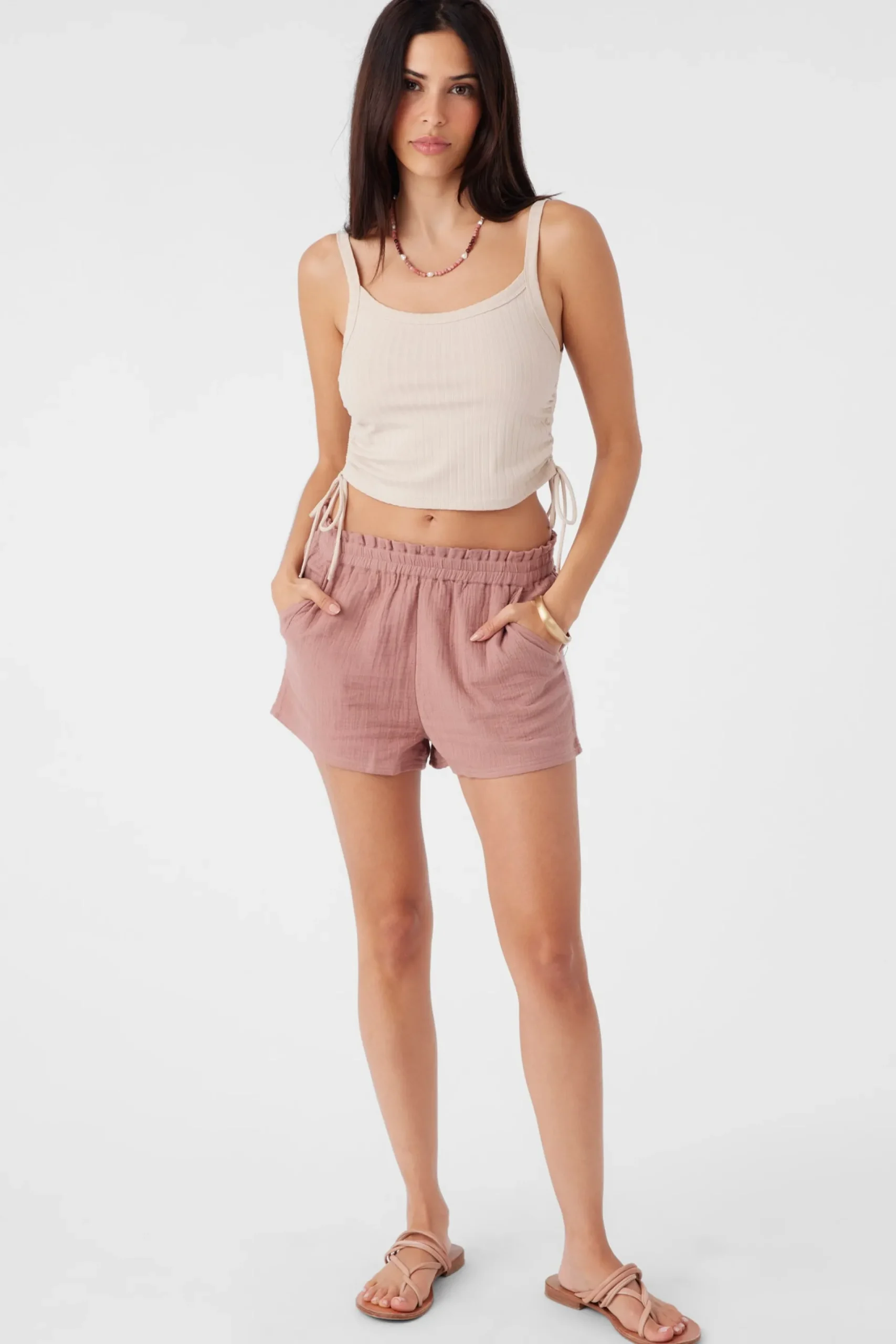 Women O’Neill Tops<NADIA RIB KNIT TANK TOP