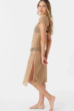 Women O’Neill Cover-Ups|Dresses<NINA MIDI CROCHET LACE COVER-UP DRESS