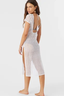 Women O’Neill Cover-Ups<NINA MIDI CROCHET LACE COVER-UP DRESS
