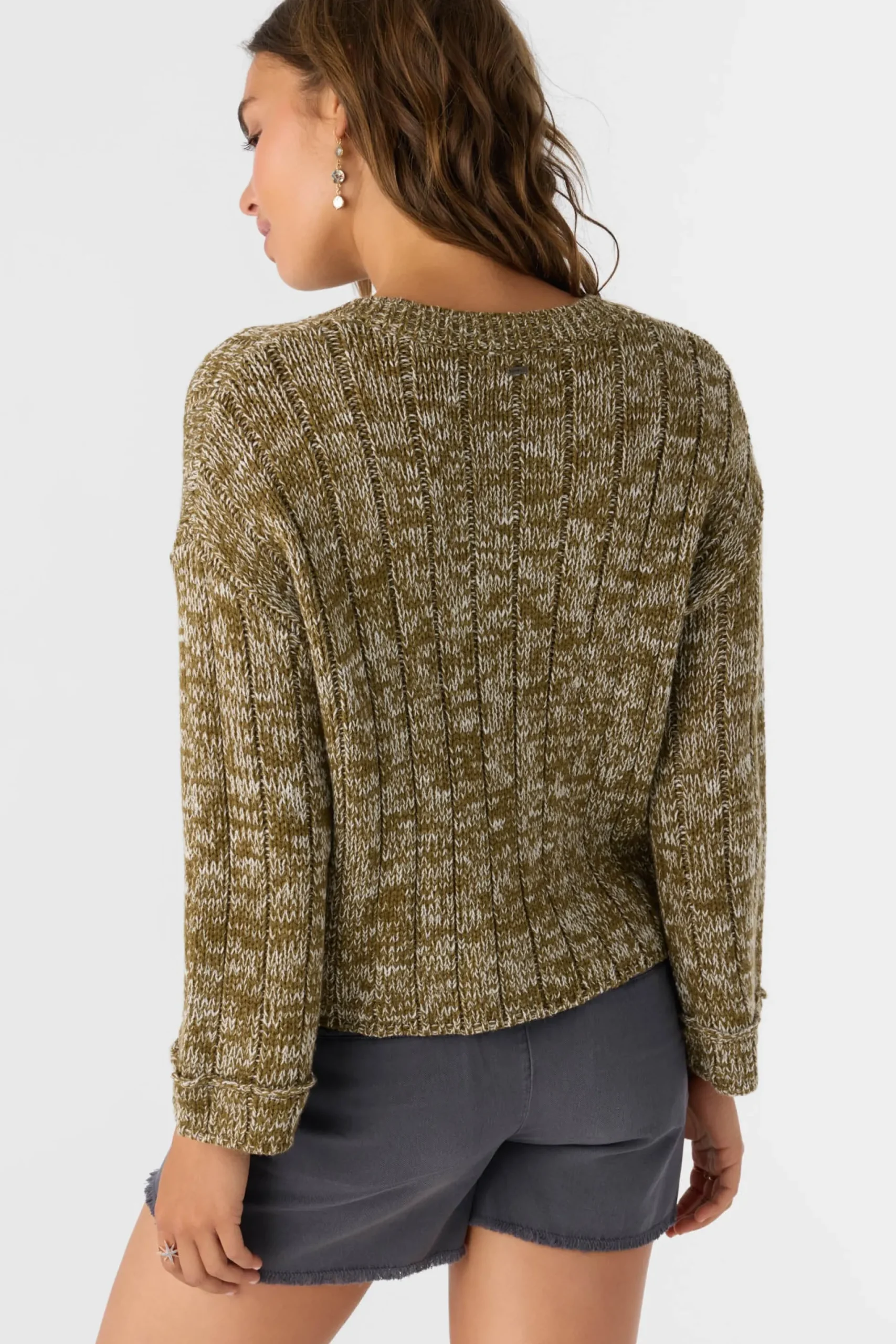 Women O’Neill Sweaters, Hoodies & Fleece<OCEANFRONT HENLEY LONG SLEEVE SWEATER