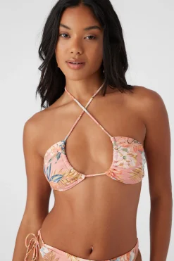 Women O’Neill Halter<PUNTA TROPICAL EMBRY MULTI-WAY TRI TOP