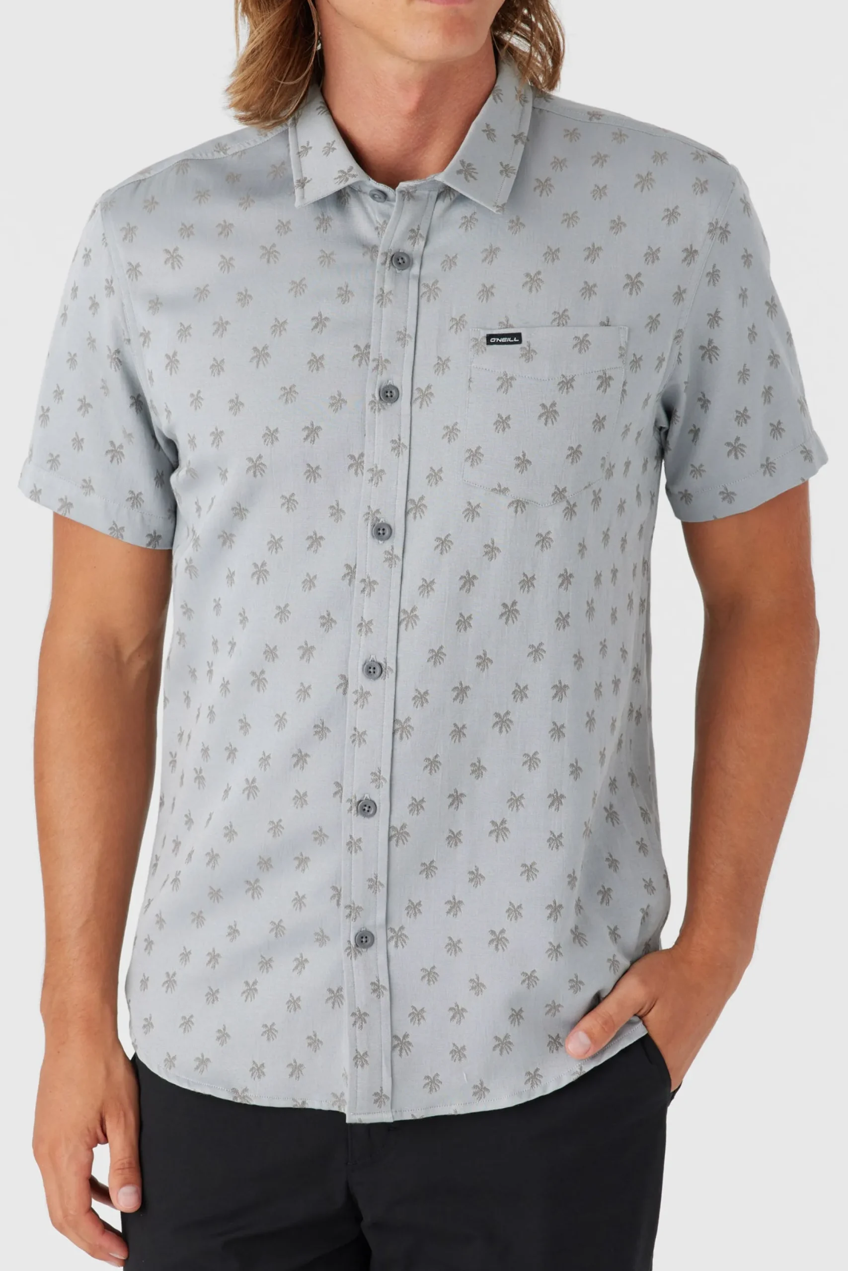 O’Neill Shirts & Flannels<QUIVER STRETCH DOBBY STANDARD FIT SHIRT