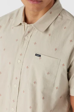 O’Neill Shirts & Flannels<QUIVER STRETCH DOBBY STANDARD FIT SHIRT