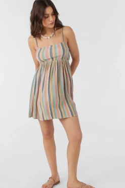 Women O’Neill Dresses<RAMI BEACHBOUND STRIPE DRESS