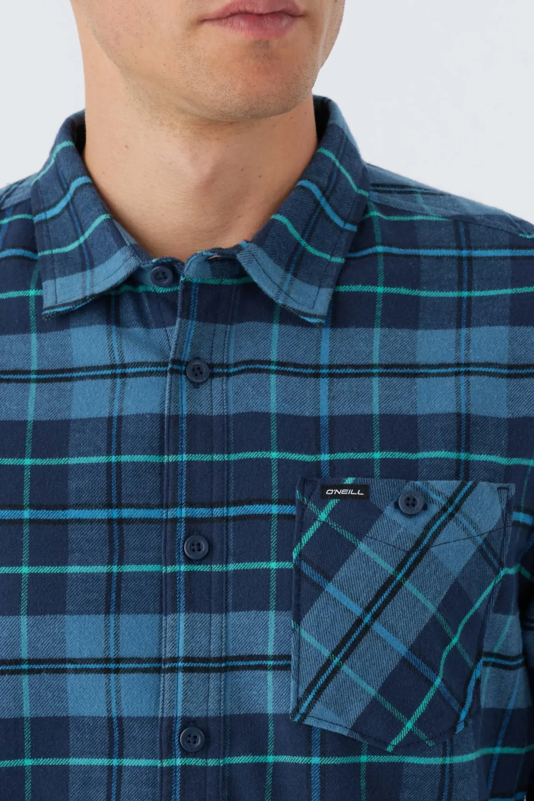 O’Neill Shirts & Flannels<REDMOND PLAID STRETCH FLANNEL SHIRT