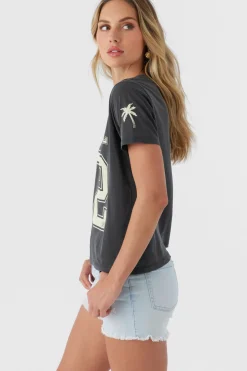 Women O’Neill Graphic Tees & Tanks<RETRO 52 TEE