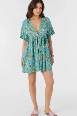 Women O’Neill Dresses<ROSEMARY MARLOW FLORAL DRESS