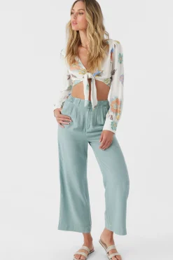 Women O’Neill Bottoms<ROWAN LINEN BLEND PANTS