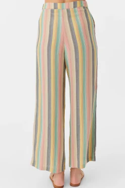 Women O’Neill Bottoms<RYLAN BEACHBOUND STRIPE WIDE LEG PANTS