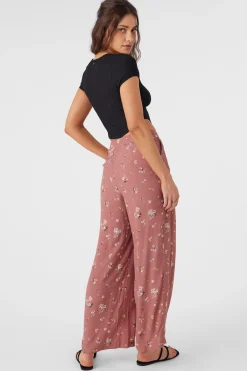 Women O’Neill Bottoms<RYLAN VENUS DITSY WIDE LEG PANTS