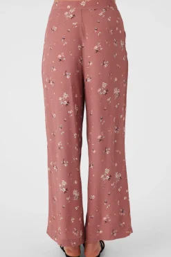 Women O’Neill Bottoms<RYLAN VENUS DITSY WIDE LEG PANTS