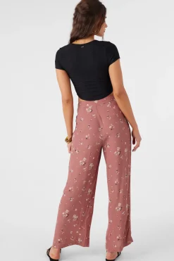 Women O’Neill Bottoms<RYLAN VENUS DITSY WIDE LEG PANTS