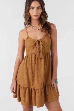 Women O’Neill Dresses<SAIGE TEXTURED KNIT SHORT DRESS