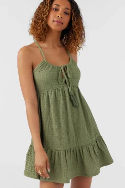 Women O’Neill Dresses<SAIGE TEXTURED KNIT SHORT DRESS