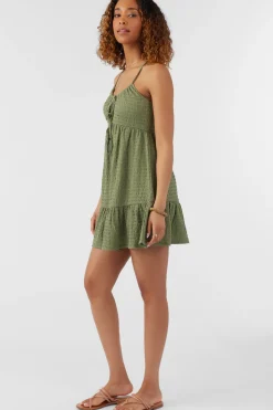Women O’Neill Dresses<SAIGE TEXTURED KNIT SHORT DRESS
