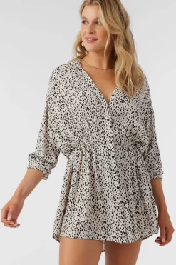 Women O’Neill Cover-Ups<SALTWATER ESSENTIALS DREA ANIMAL CAMI COVER-UP TUNIC