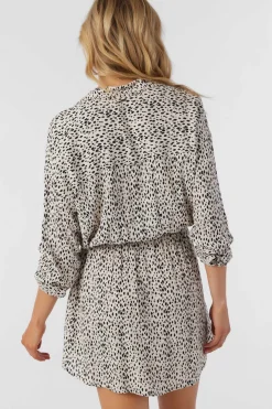Women O’Neill Cover-Ups<SALTWATER ESSENTIALS DREA ANIMAL CAMI COVER-UP TUNIC