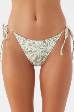 Women O’Neill Medium|Bikini Bottoms<SALTWATER ESSENTIALS HALFMOON MARACAS TIE SIDE BOTTOMS