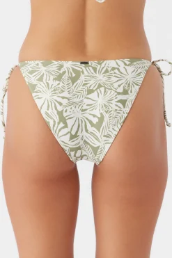 Women O’Neill Medium|Bikini Bottoms<SALTWATER ESSENTIALS HALFMOON MARACAS TIE SIDE BOTTOMS