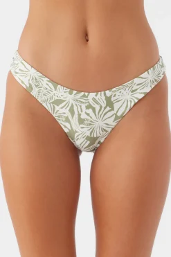 Women O’Neill Cheeky|Bikini Bottoms<SALTWATER ESSENTIALS HALFMOON MATIRA HIPSTER CHEEKY BOTTOMS