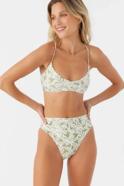 Women O’Neill Bikini Tops<SALTWATER ESSENTIALS HALFMOON HUNTINGTON BRALETTE TOP