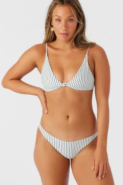 Women O’Neill Bralette|Bikini Tops<SALTWATER ESSENTIALS STRIPE PISMO BRALETTE TOP