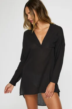 Women O’Neill Cover-Ups|Dresses<SALTWATER SOLIDS BELIZIN COVER-UP TUNIC