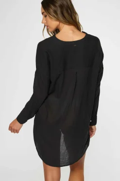 Women O’Neill Cover-Ups|Dresses<SALTWATER SOLIDS BELIZIN COVER-UP TUNIC