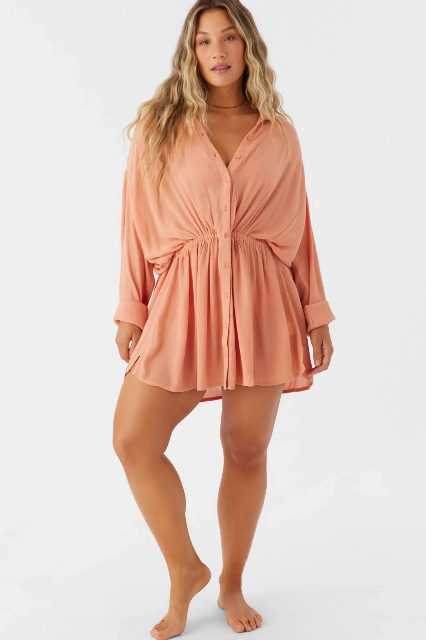 Women O’Neill Cover-Ups<SALTWATER SOLIDS CAMI SWIM COVER-UP