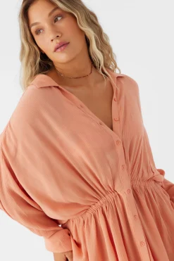 Women O’Neill Cover-Ups<SALTWATER SOLIDS CAMI SWIM COVER-UP