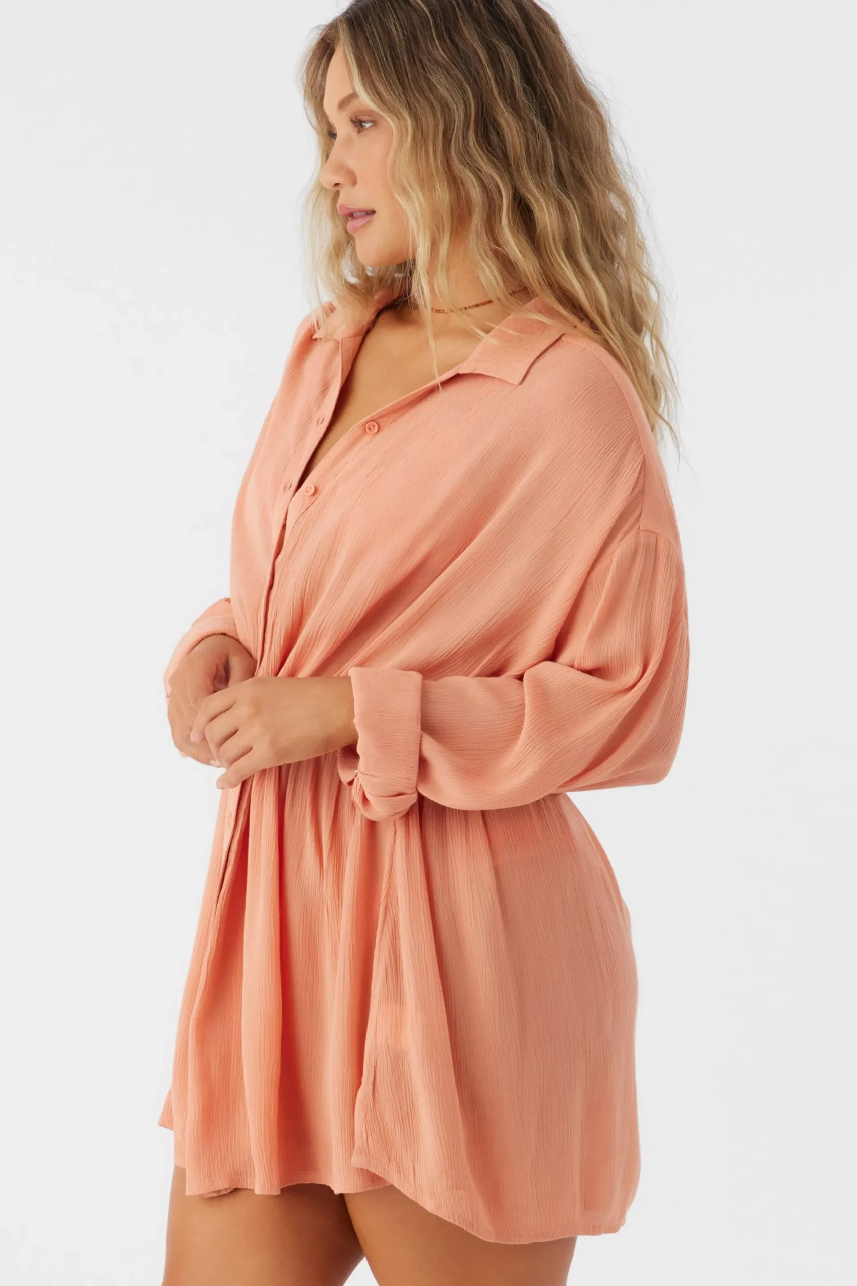 Women O’Neill Cover-Ups<SALTWATER SOLIDS CAMI SWIM COVER-UP
