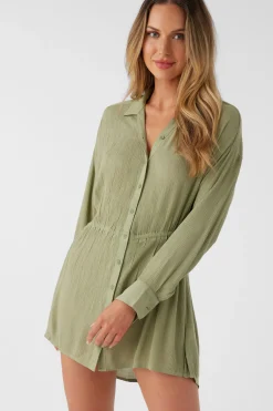 Women O’Neill Cover-Ups<SALTWATER SOLIDS CAMI SWIM COVER-UP