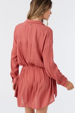 Women O’Neill Cover-Ups|Dresses<SALTWATER SOLIDS CAMI SWIM COVER-UP