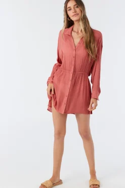 Women O’Neill Cover-Ups|Dresses<SALTWATER SOLIDS CAMI SWIM COVER-UP