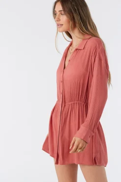 Women O’Neill Cover-Ups|Dresses<SALTWATER SOLIDS CAMI SWIM COVER-UP