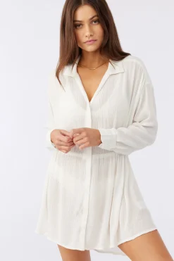 Women O’Neill Cover-Ups|Dresses<SALTWATER SOLIDS CAMI SWIM COVER-UP