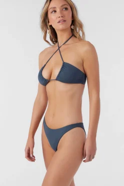 Women O’Neill Cheeky<SALTWATER SOLIDS FLAMENCO HIGH CUT CHEEKY BOTTOMS