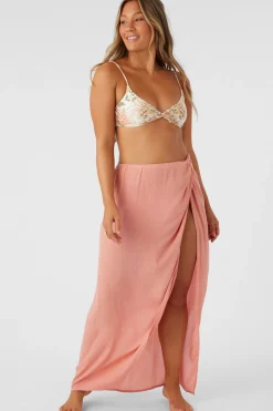 Women O’Neill Cover-Ups<SALTWATER SOLIDS HANALEI MAXI SKIRT COVER-UP