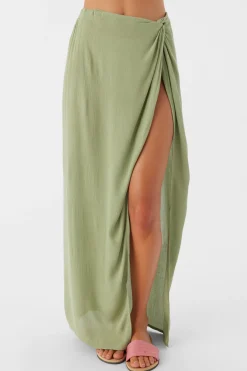 Women O’Neill Cover-Ups<SALTWATER SOLIDS HANALEI MAXI SKIRT COVER-UP