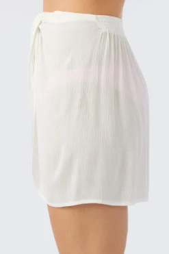 Women O’Neill Cover-Ups<SALTWATER SOLIDS HANALEI MINI COVER-UP SKIRT