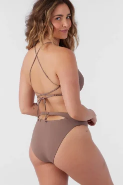 Women O’Neill Bralette|Bikini Tops<SALTWATER SOLIDS HUNTINGTON BRALETTE TOP