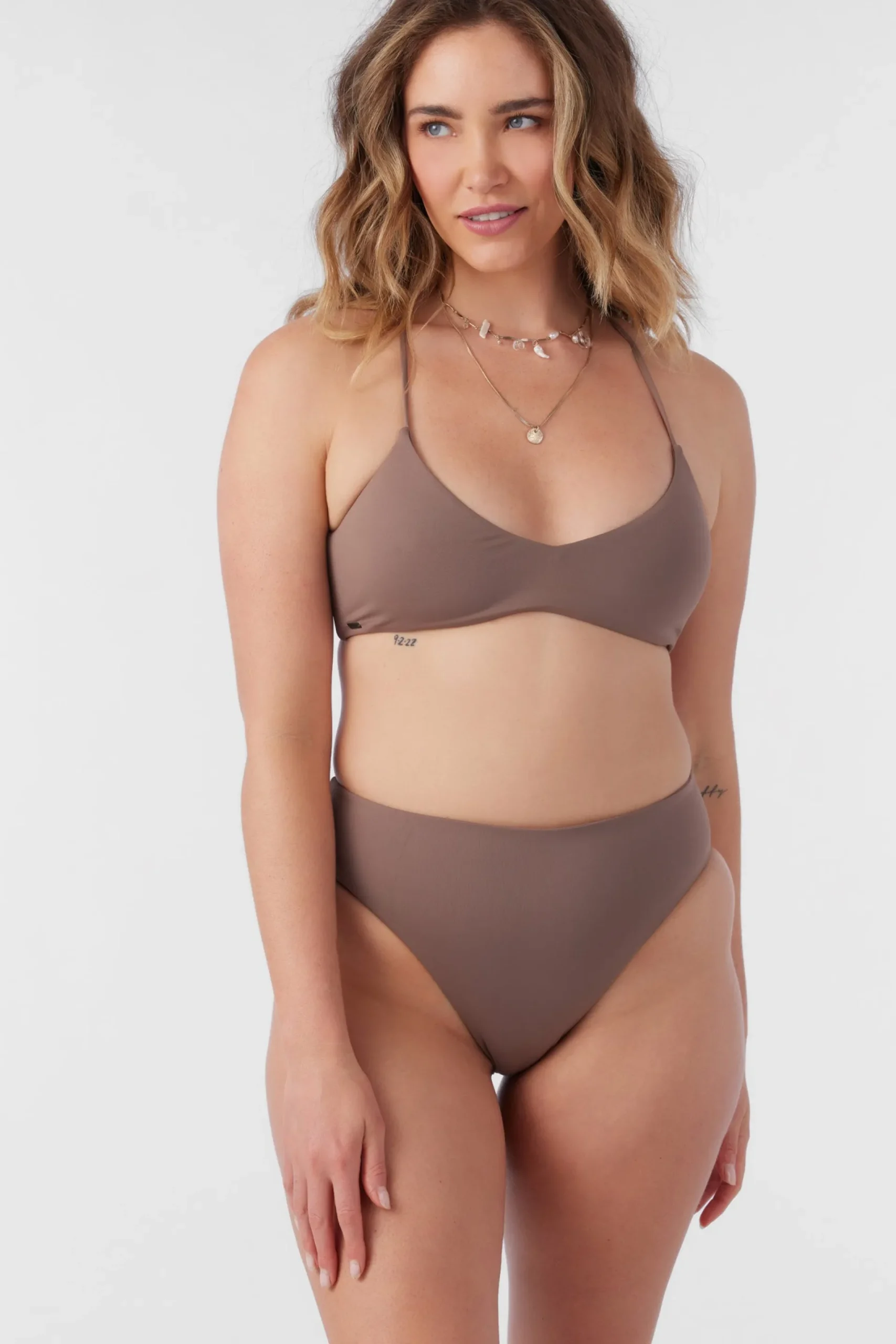 Women O’Neill Bralette|Bikini Tops<SALTWATER SOLIDS HUNTINGTON BRALETTE TOP