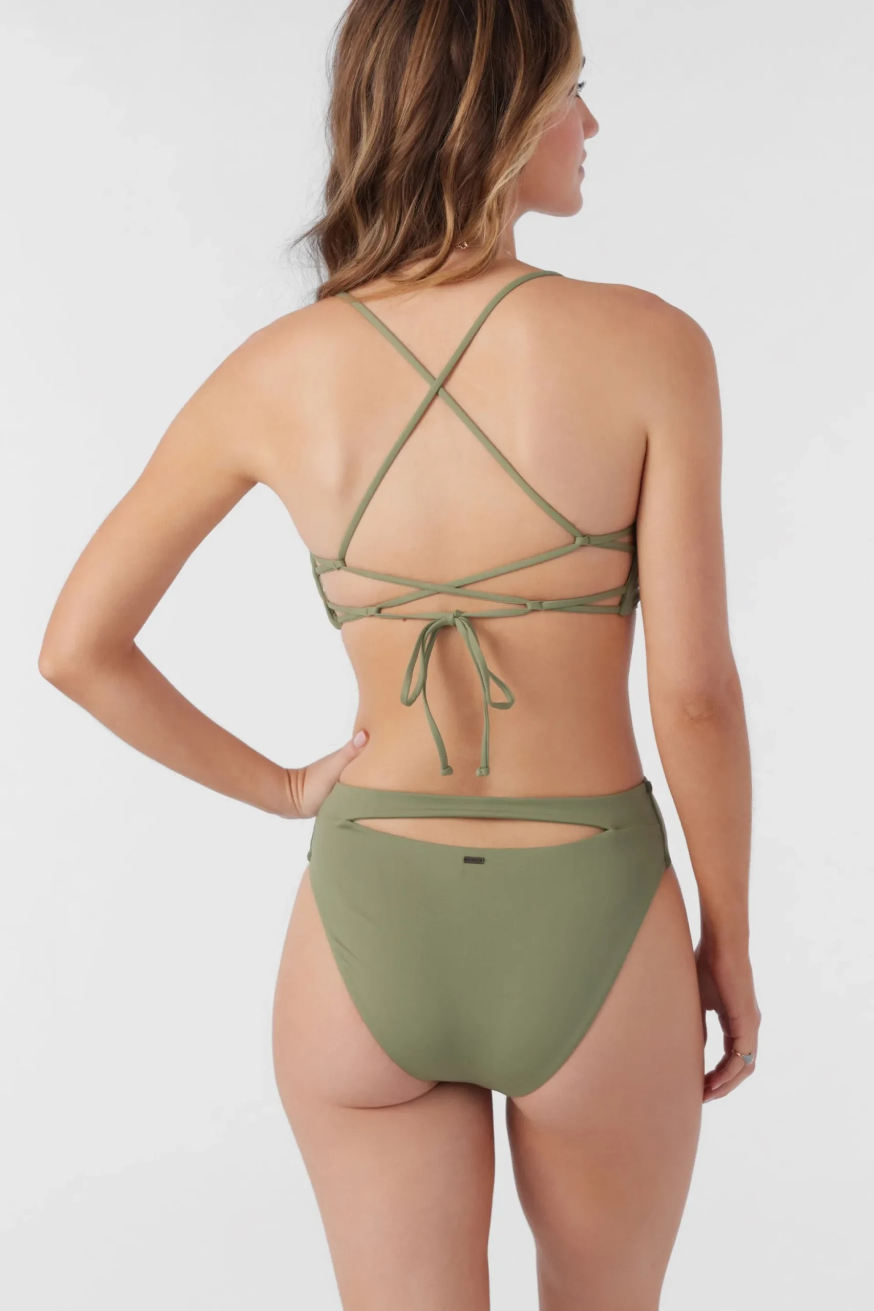 Women O’Neill Bralette|Bikini Tops<SALTWATER SOLIDS HUNTINGTON BRALETTE TOP