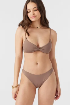 Women O’Neill Bralette|Bikini Tops<SALTWATER SOLIDS MALIBU TWIST BRALETTE TOP