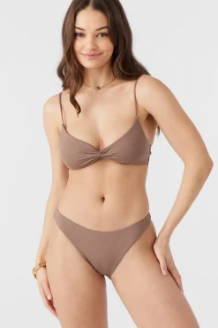 Women O’Neill Bralette|Bikini Tops<SALTWATER SOLIDS MALIBU TWIST BRALETTE TOP