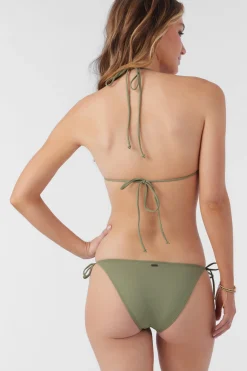 Women O’Neill Medium|Bikini Bottoms<SALTWATER SOLIDS MARACAS TIE SIDE BOTTOMS