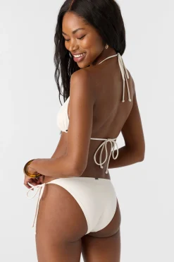 Women O’Neill Bikini Bottoms<SALTWATER SOLIDS MARACAS TIE SIDE BOTTOMS
