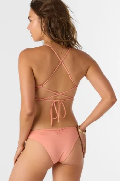 Women O’Neill Cheeky<SALTWATER SOLIDS MATIRA HIPSTER CHEEKY BOTTOMS
